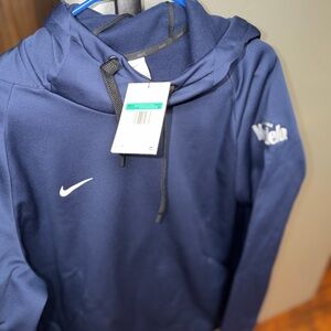 Nike Modelo Navy Golf Hoodie with White Swoosh- Brand New w Tags
